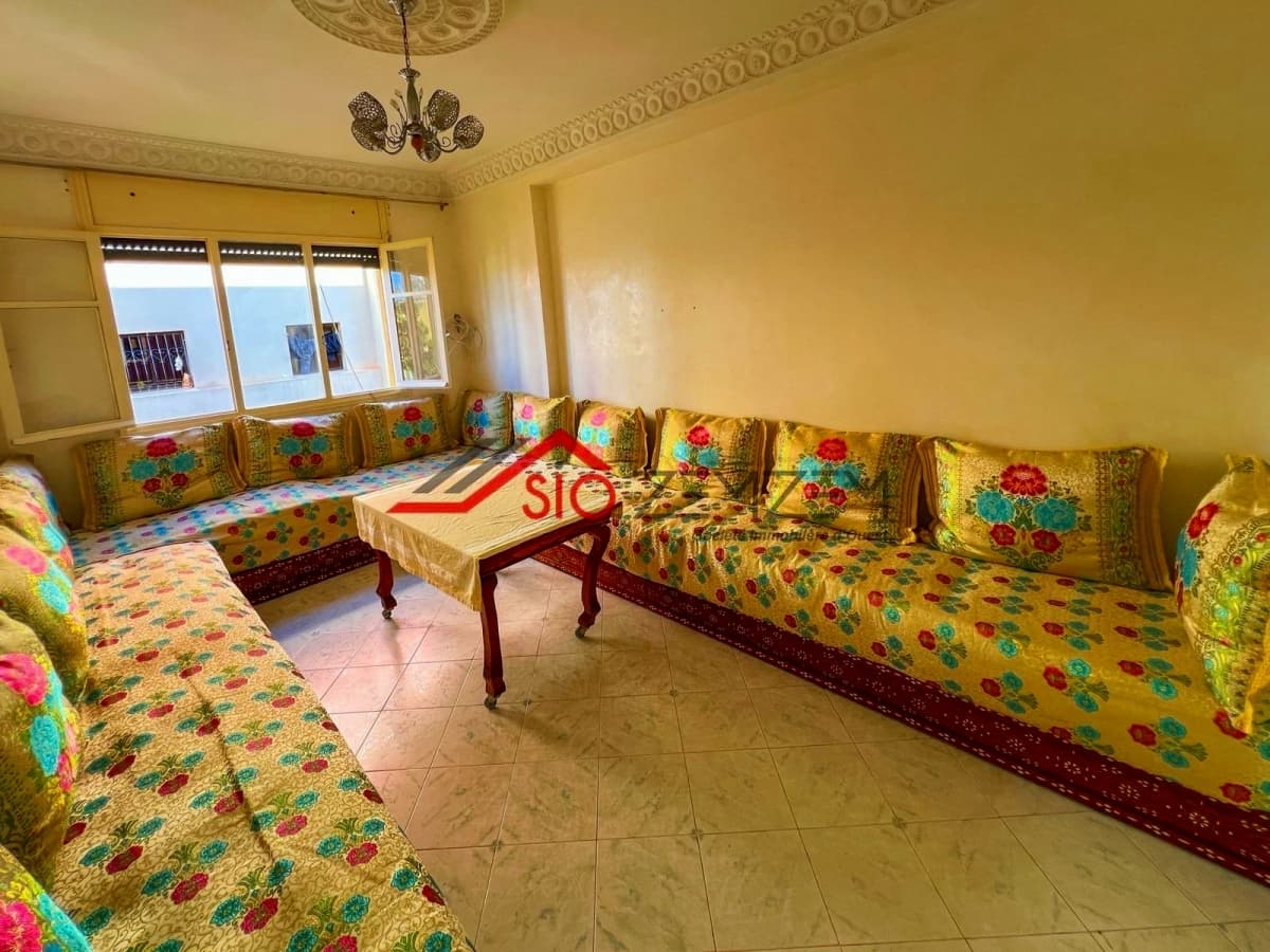 Appartement meublé 2 chambres et salon prix bas MGHRB EL ARABI