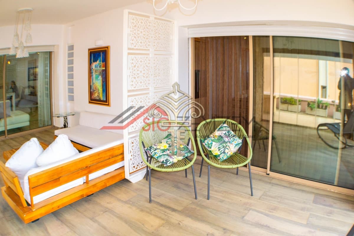 Rez-de-Jardin Haut Standing - Vue Partielle sur Mer Meublé a vente… – photo 22