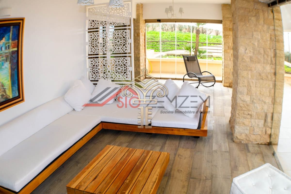Rez-de-Jardin Haut Standing - Vue Partielle sur Mer Meublé a vente… – photo 3