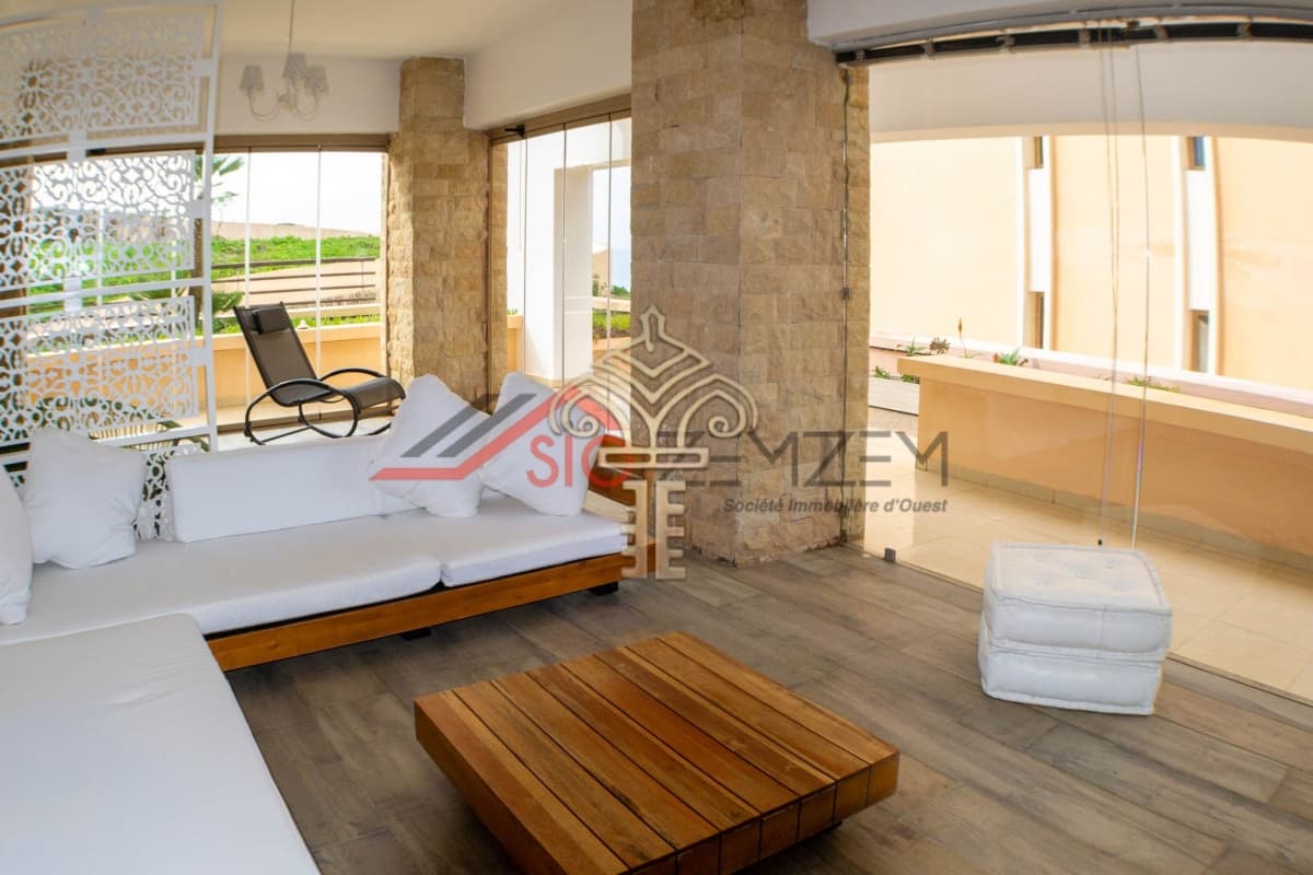 Rez-de-Jardin Haut Standing - Vue Partielle sur Mer Meublé a vente… – photo 4